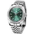 Twenty Four TF-2465 Datejust | Silver Green